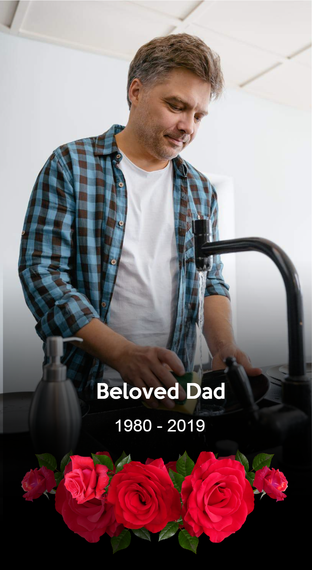 Custom Text Photo Engraved Military Dog-tag Necklace - Resting Angels