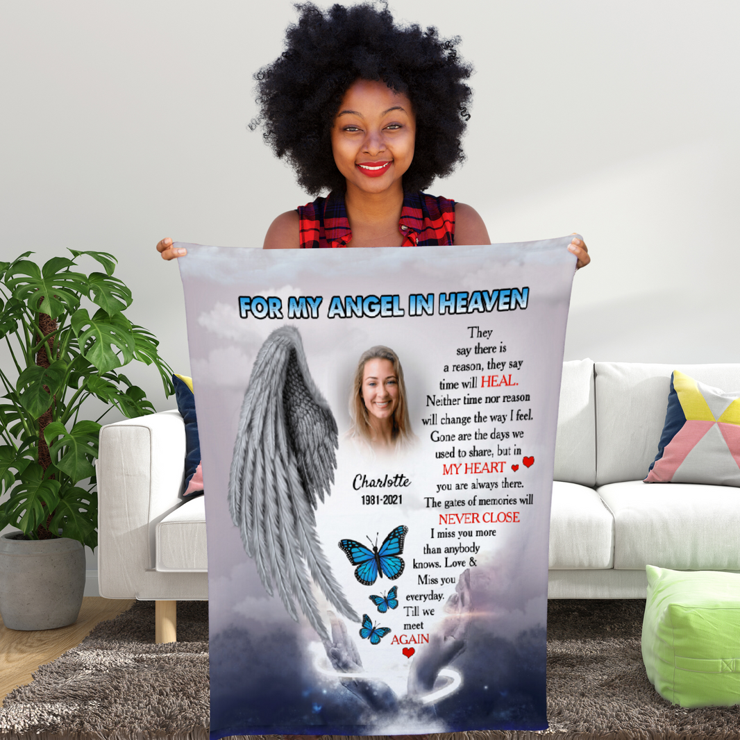 Personalized Memorial Gifts Resting Angels