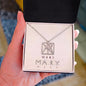 Custom Remembrance Monogram Necklace
