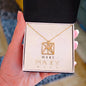 Custom Remembrance Monogram Necklace