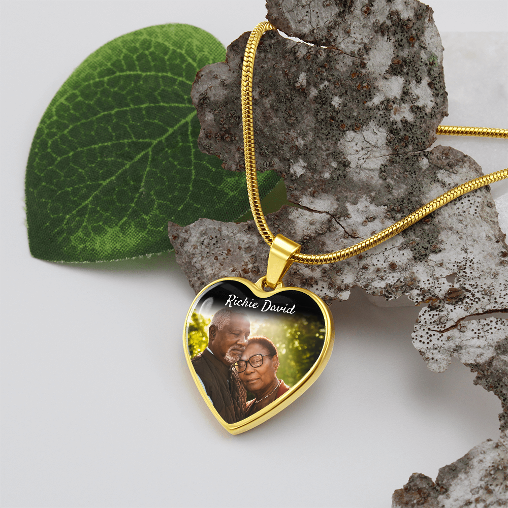 Unbroken Vows Heart Memorial Necklace