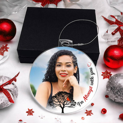 Always With You Tree Acrylic Memorial Ornament