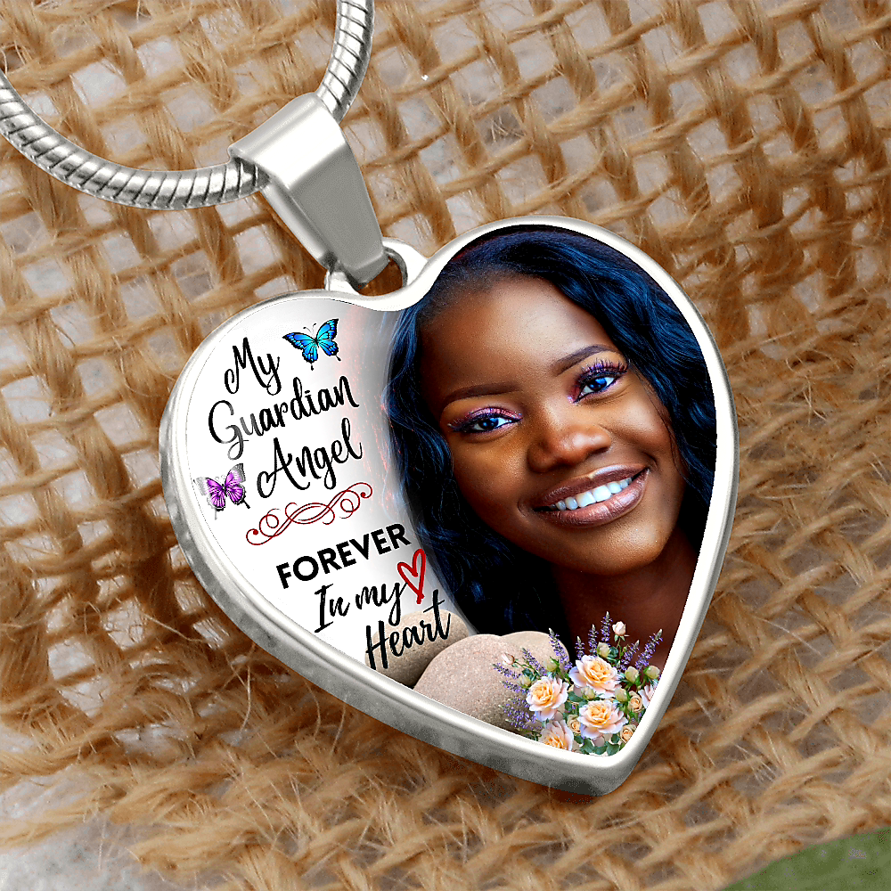 Heart Pendant Clavicle Chain Necklace Girlfriends Jewelry Open Locket  Rhinestones Angel Wings Gift for Mom Corrente Feminina