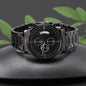 Customized Engraved Beautiful Chapters Black Chronograph Watch - Resting Angels