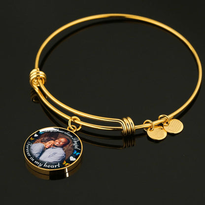 Guardian Angel Circle Memorial Bracelet