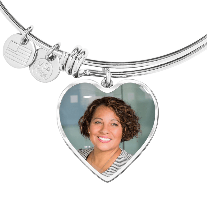 Photo Engravable Memorial Bracelet (Promo) - Draft - Resting Angels