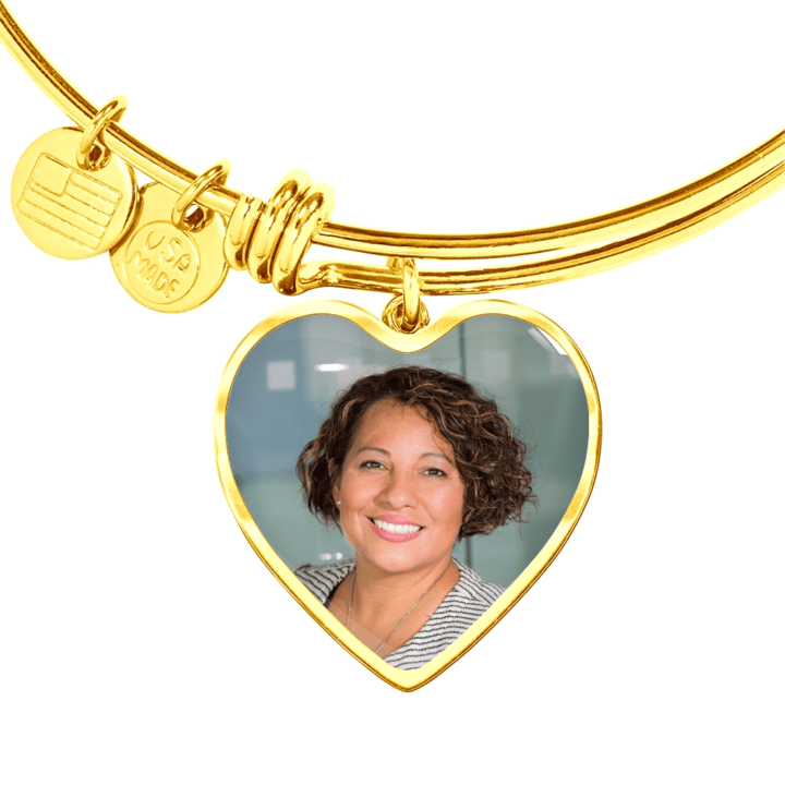 Photo Engravable Memorial Bracelet (Promo) - Draft - Resting Angels